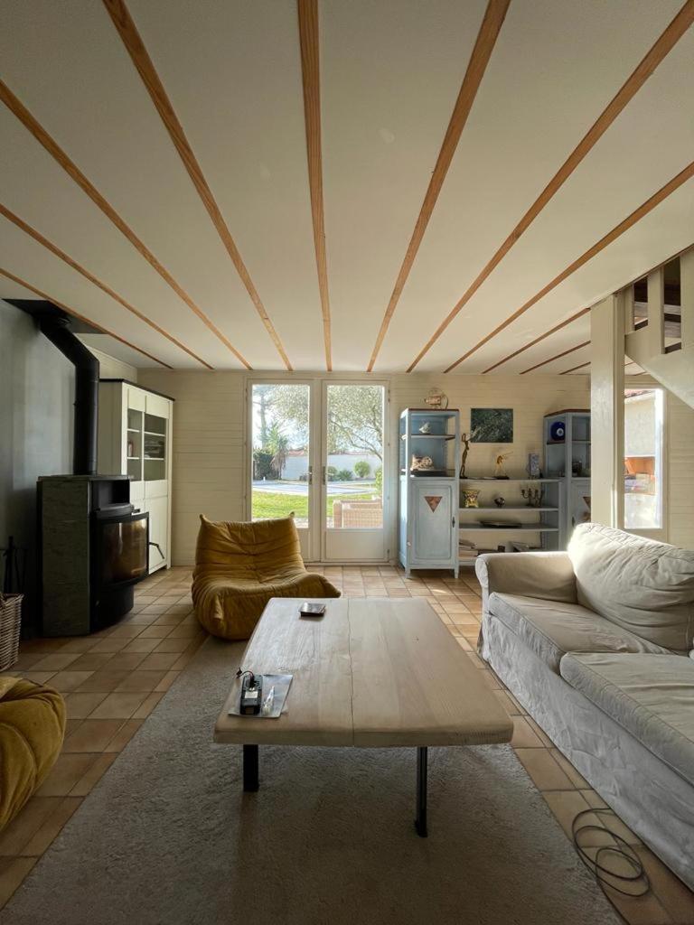 Maison Familiale En Bois Avec Piscine, Proche Du Bassin Gujan-Mestras Buitenkant foto